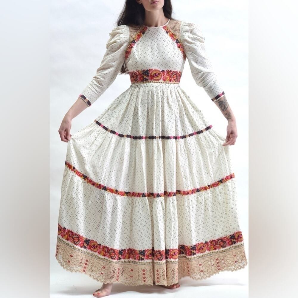 Ulla Johnson Salma Open-back Embroidered Macrame Dress maxi gown - Picture 6 of 15